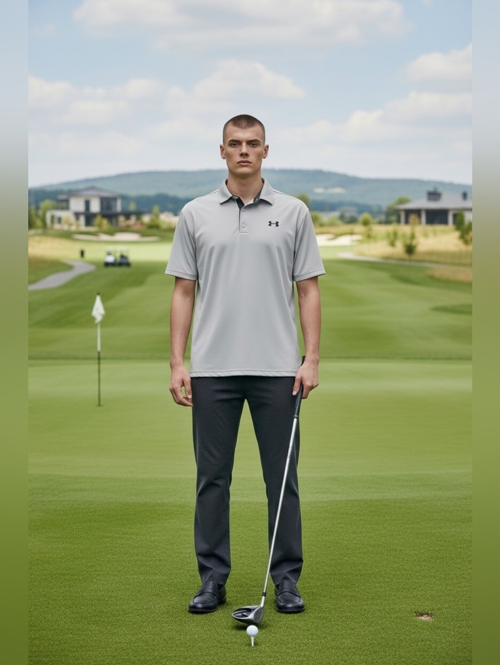 under armour Men's Size 3XL Golf Polo Shirt Heat Gear Performance